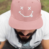 SMILEY EMBROIDERED HAT