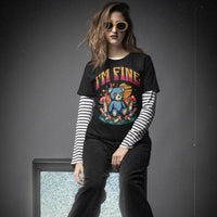 I’M FINE (BURNING) TEE