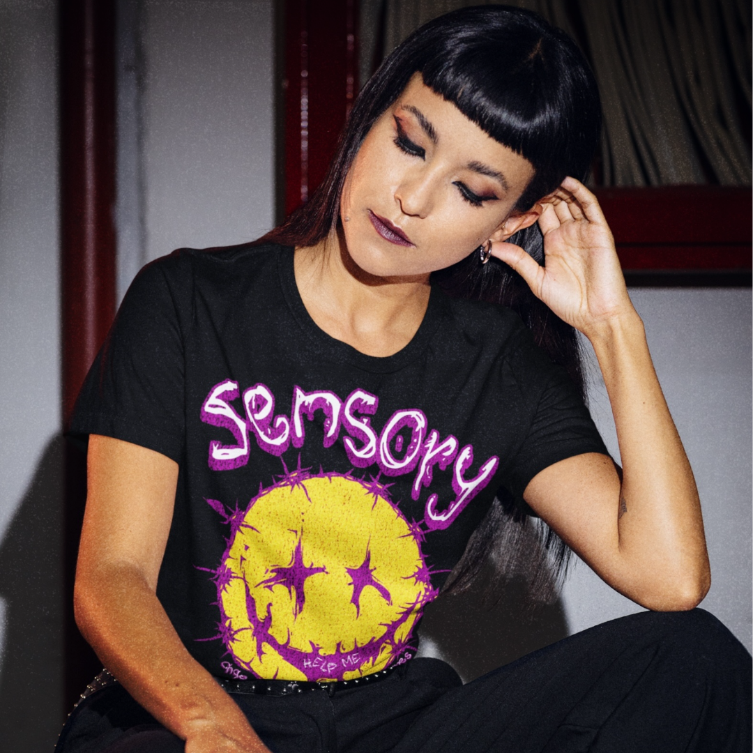 SENSORY OVERLOAD SMILEY TEE