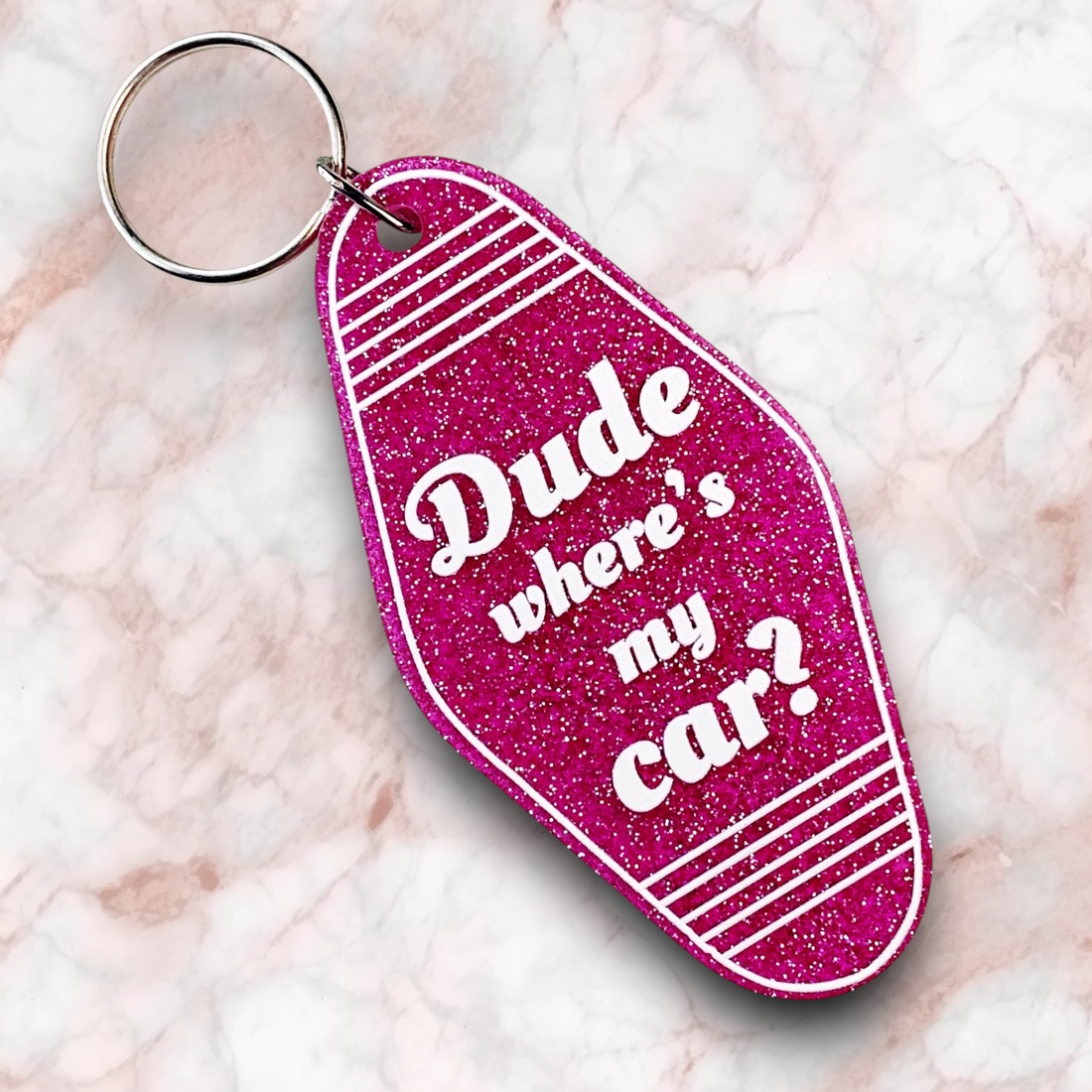 DUDE WHERE’S MY CAR? KEYCHAIN