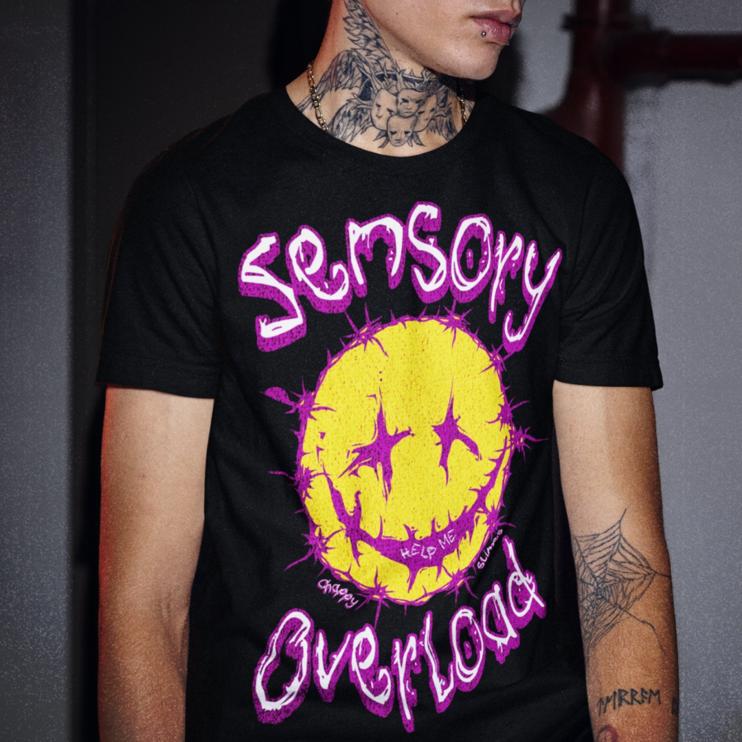 SENSORY OVERLOAD SMILEY TEE
