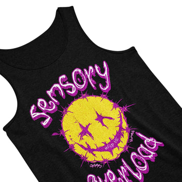 SENSORY OVERLOAD SMILEY SINGLET