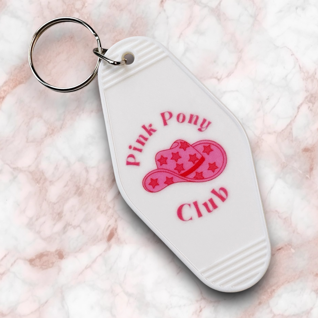 PINK PONY CLUB KEYCHAIN