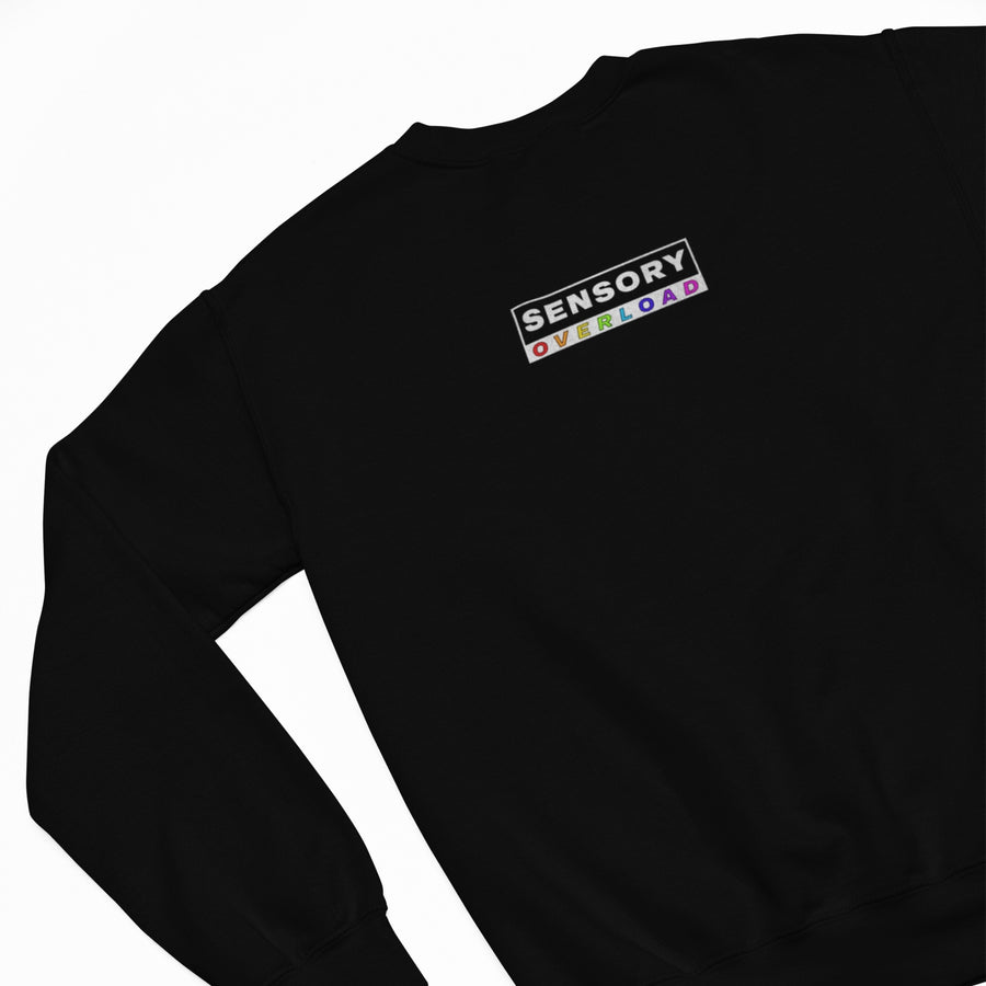 SENSORY OVERLOAD BLOCK CREW NECK