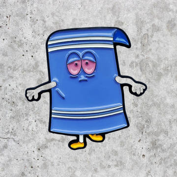 TOWELIE ENAMEL PIN