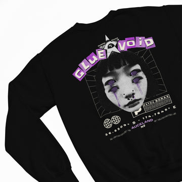 GLUE VOID CREW NECK