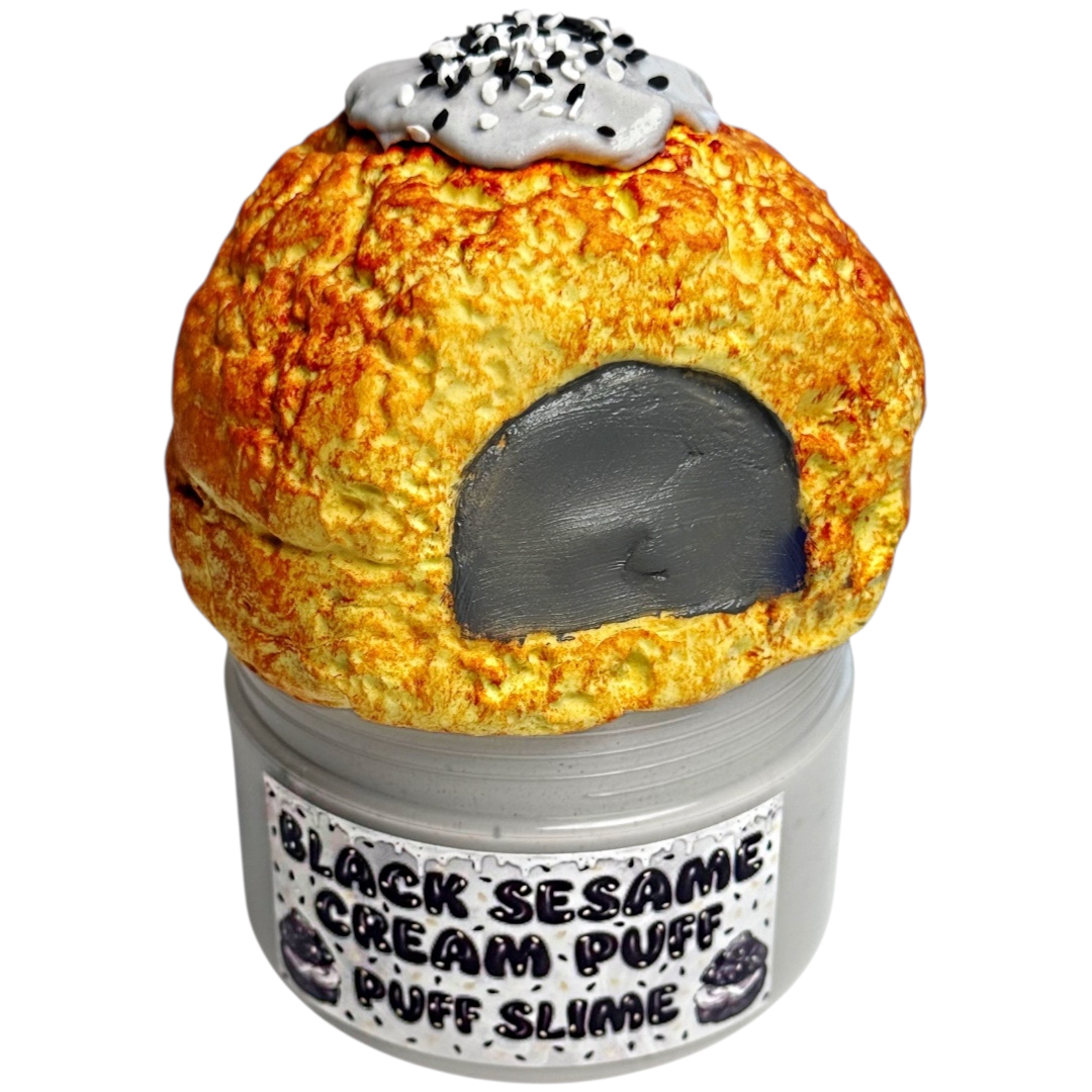 BLACK SESAME CREAM PUFF DIY KIT