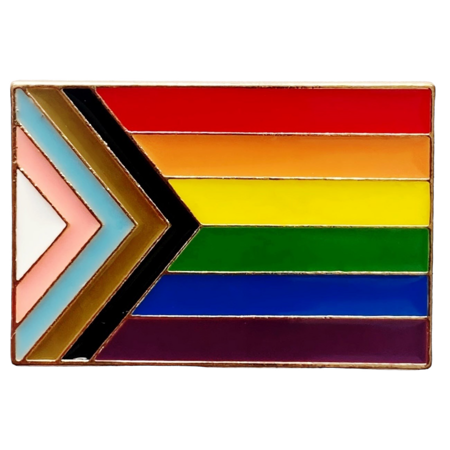 PRIDE FLAG ENAMEL PIN