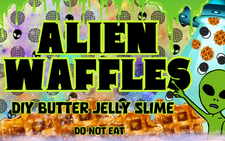 ALIEN WAFFLES DIY SLIME KIT