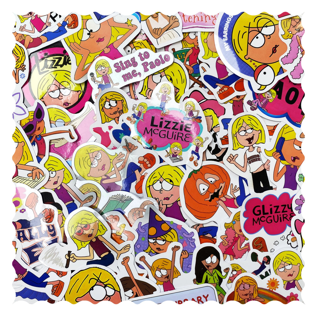 LIZZIE MCGUIRE! (STICKER PACK 50PCS)