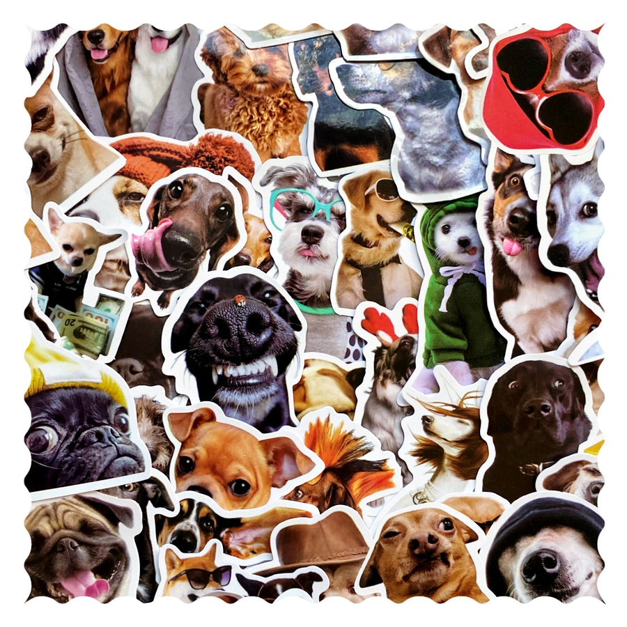 DOGS! (STICKER PACK 50PCS)