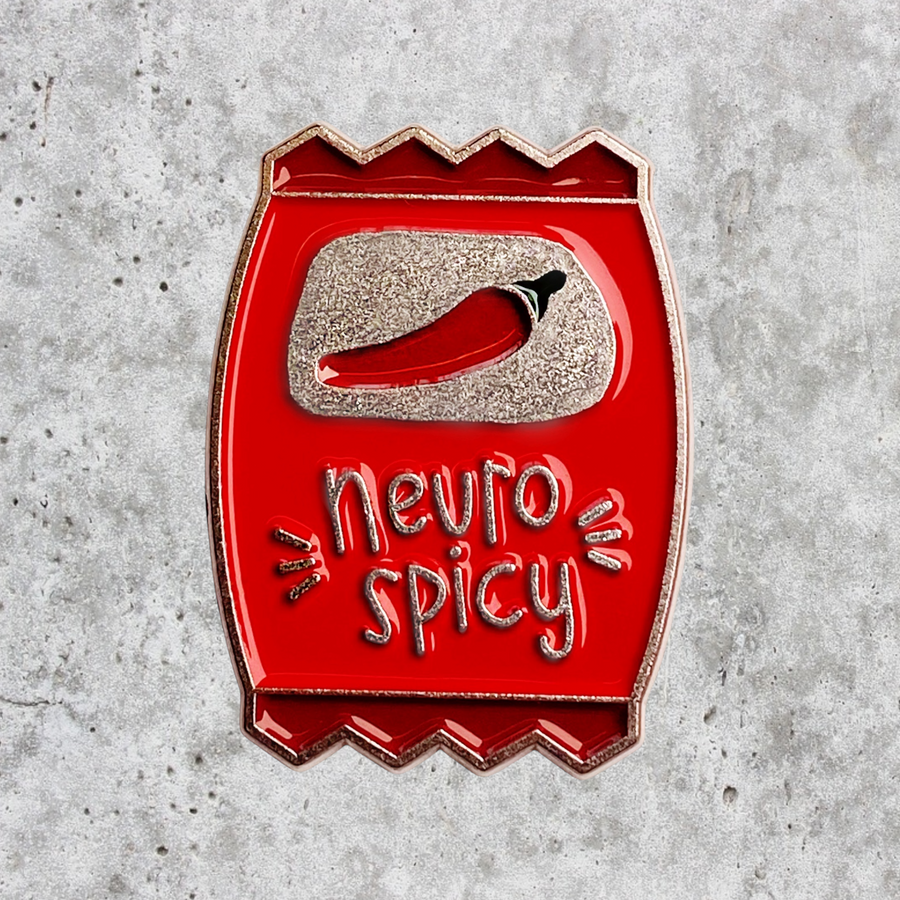 NEURO SPICY ENAMEL PIN