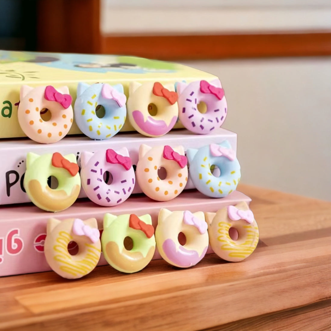 DONUT ERASER SET